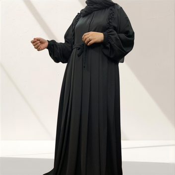 Frill Maxi Abaya