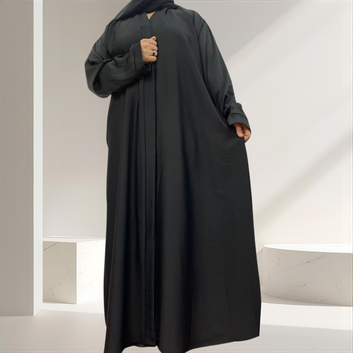 Plain Black Abaya