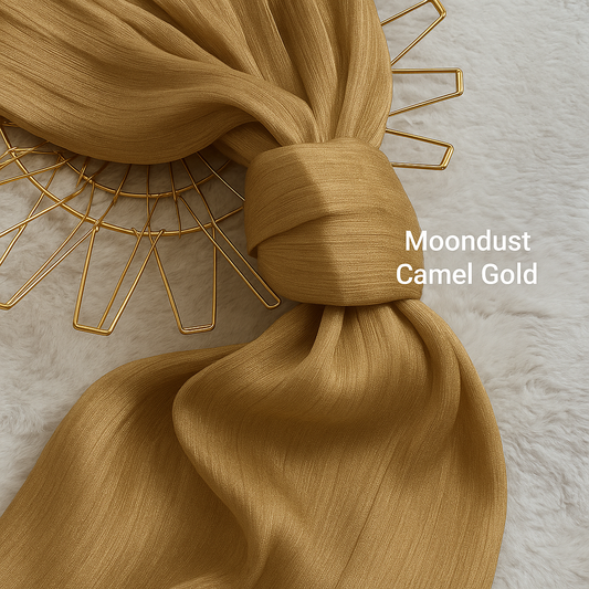 Moondust Hijab - Camel Gold