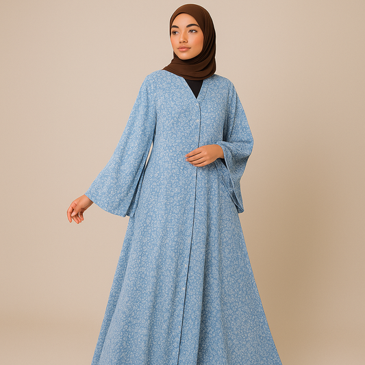 Floral Abaya Summer Collection